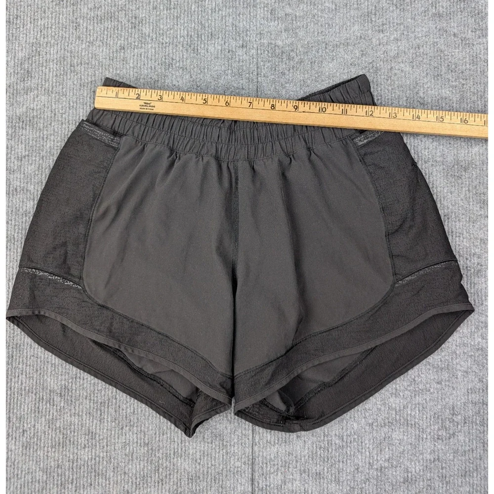 Lululemon Hotty Hot Shorts Women 4 Side Pockets Lined Athletic Running Train Gym
